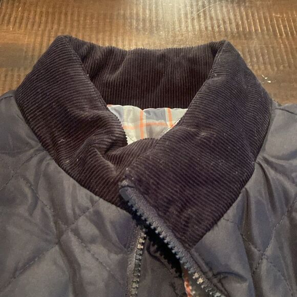 Harper Reversible Vest Navy / plaid by Southern Marsh Men’s - Picture 6 of 16